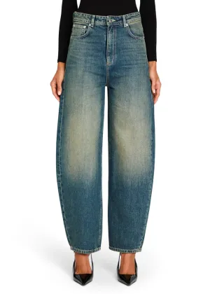 MARBEL MID RISE BARREL JEAN