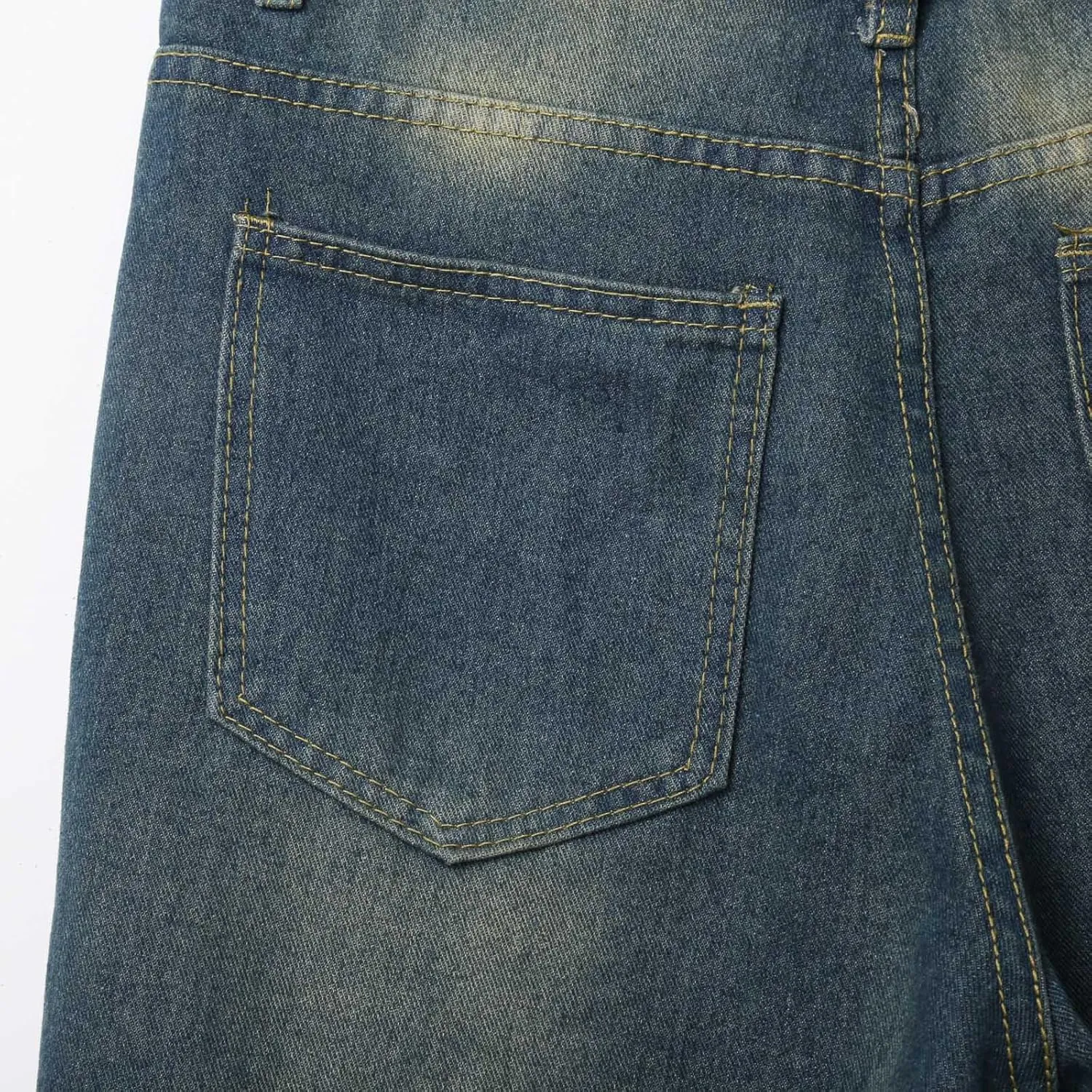 Mens Baggy Denim Jorts Y2K Vintage Loose Fit Hip Hop Jean Shorts Casual Summer Long Jeans Trendy Outfits