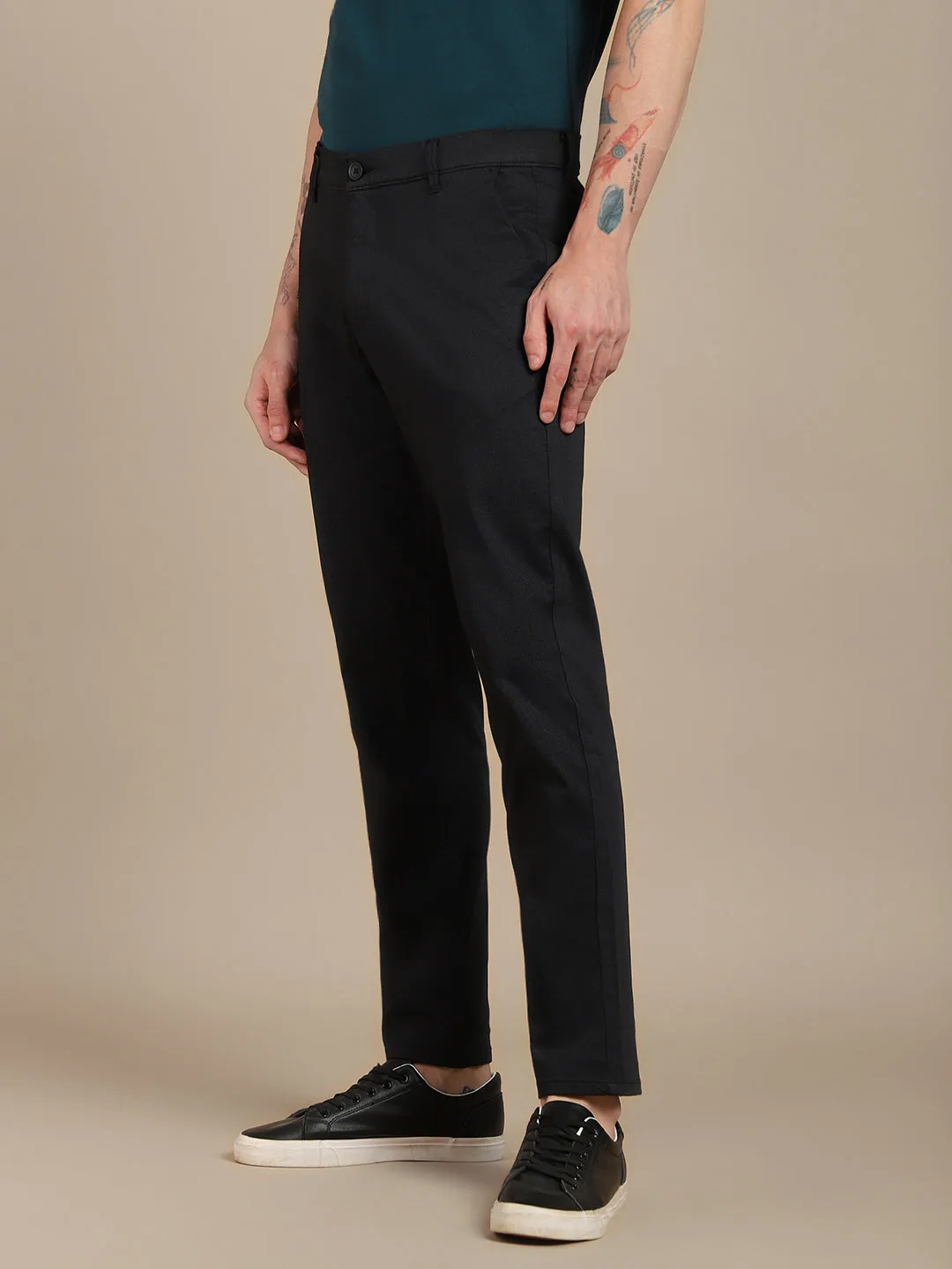 Men's Black Chino