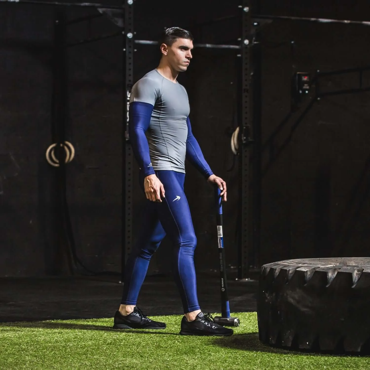 Men's Compression Pants - Navy