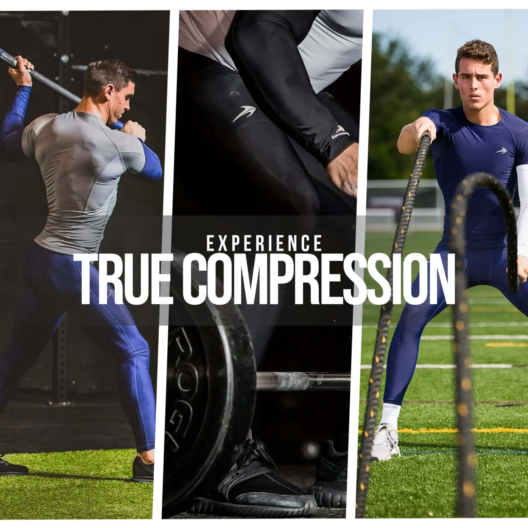 Men's Compression Pants W/ Pockets - Green