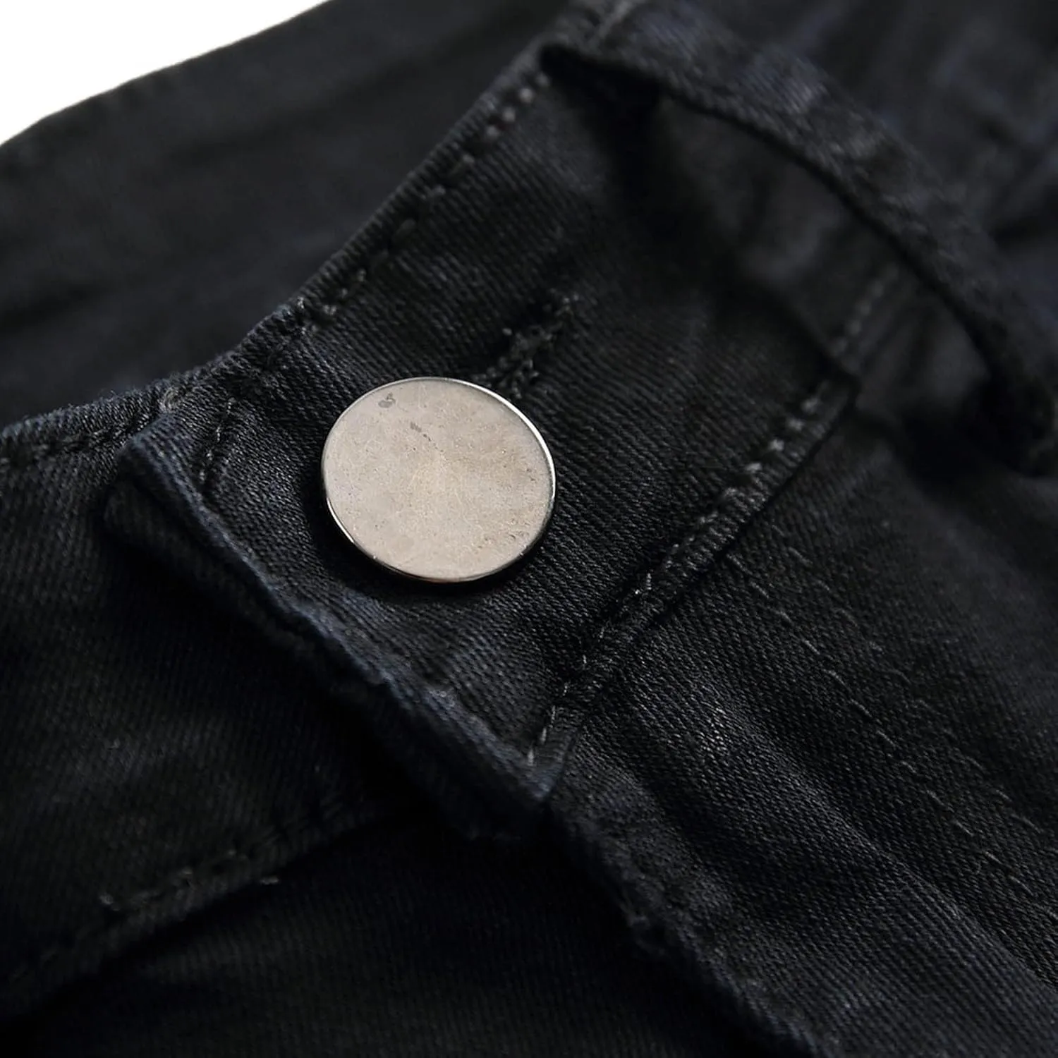 Mens Fashion Slim Fit Skinny Distressed Ripped Hiking Pants Casual Work Outdoor Straight Stretch Twill Cargo Pants