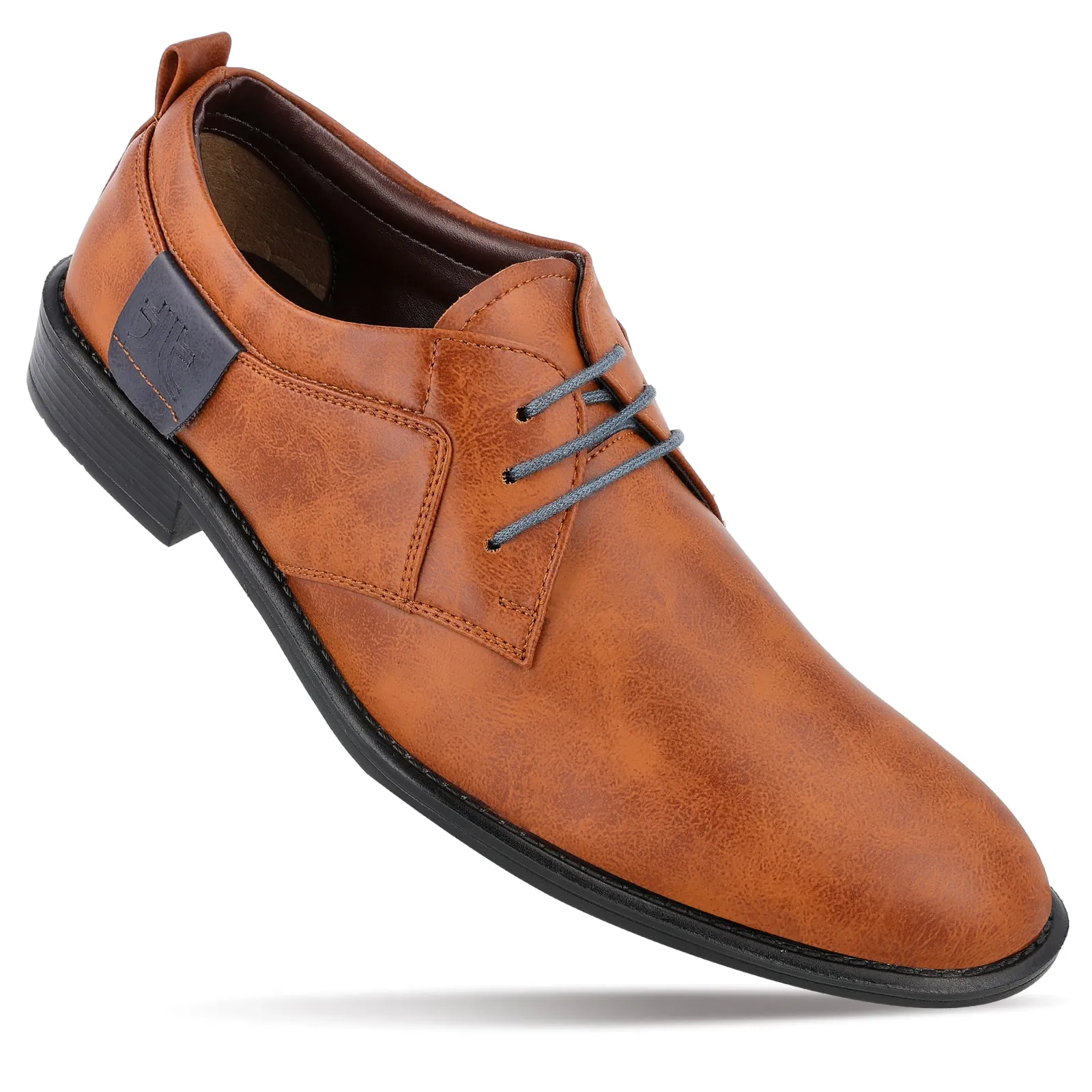 Men's Lace-up Formal Shoes - TF3501 Tan