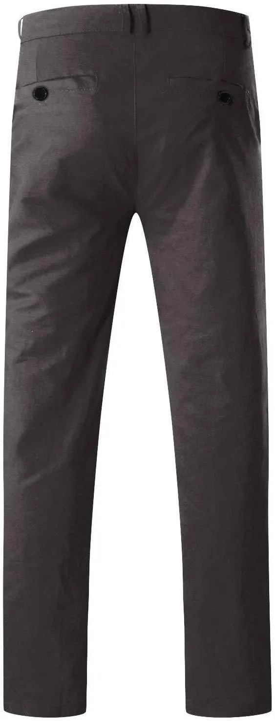 Mens Slim Fit Skinny Chino Pants Solid Tapered Stretchy Casual Trousers for Men Comfort Flat Front Dress Pants for Work