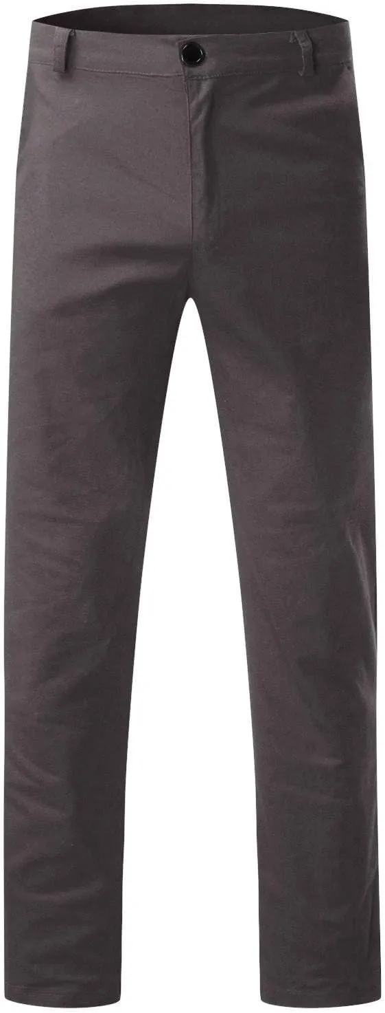 Mens Slim Fit Skinny Chino Pants Solid Tapered Stretchy Casual Trousers for Men Comfort Flat Front Dress Pants for Work