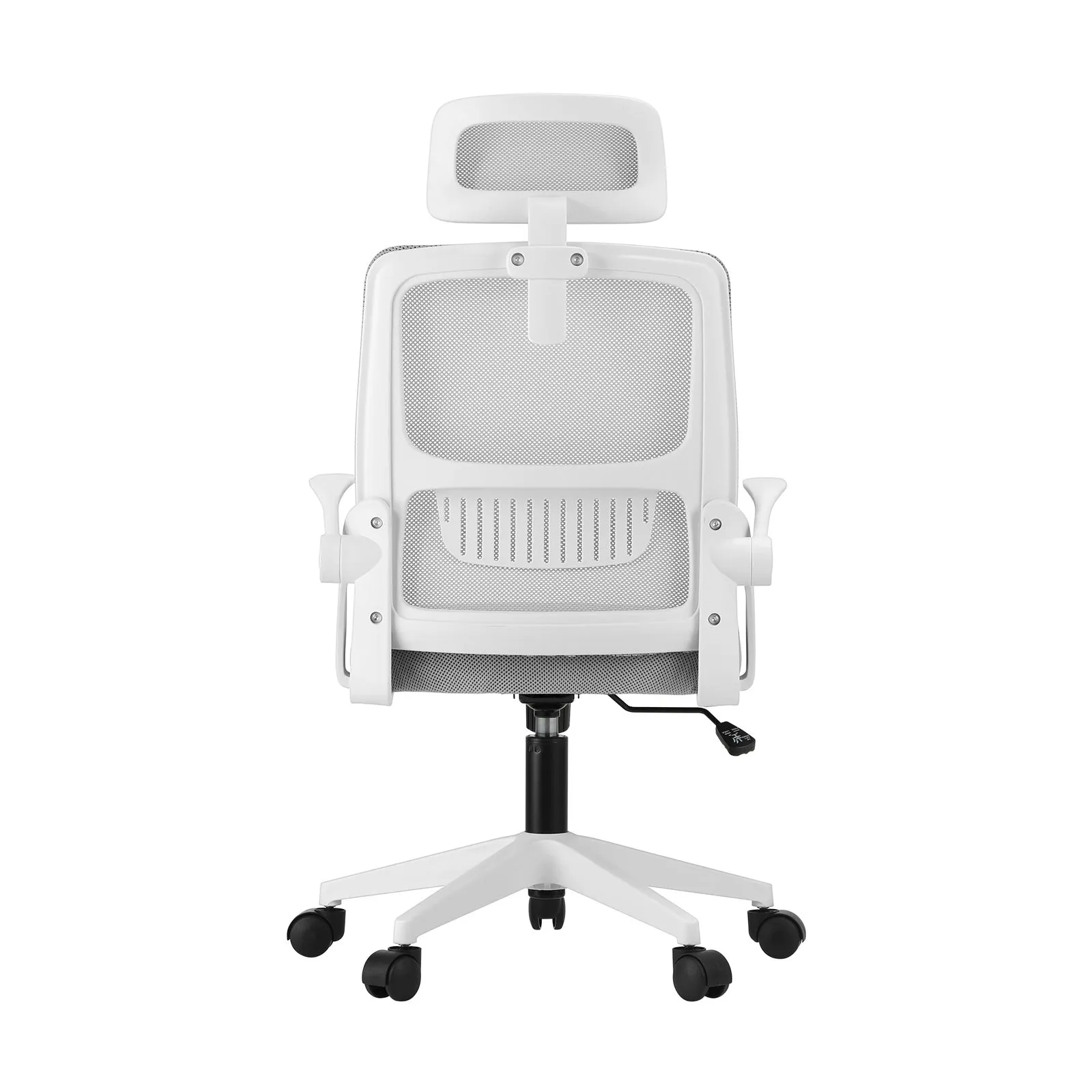 Oikiture Mesh Office Chair Executive Fabric Gaming Seat Racing Tilt Computer WH