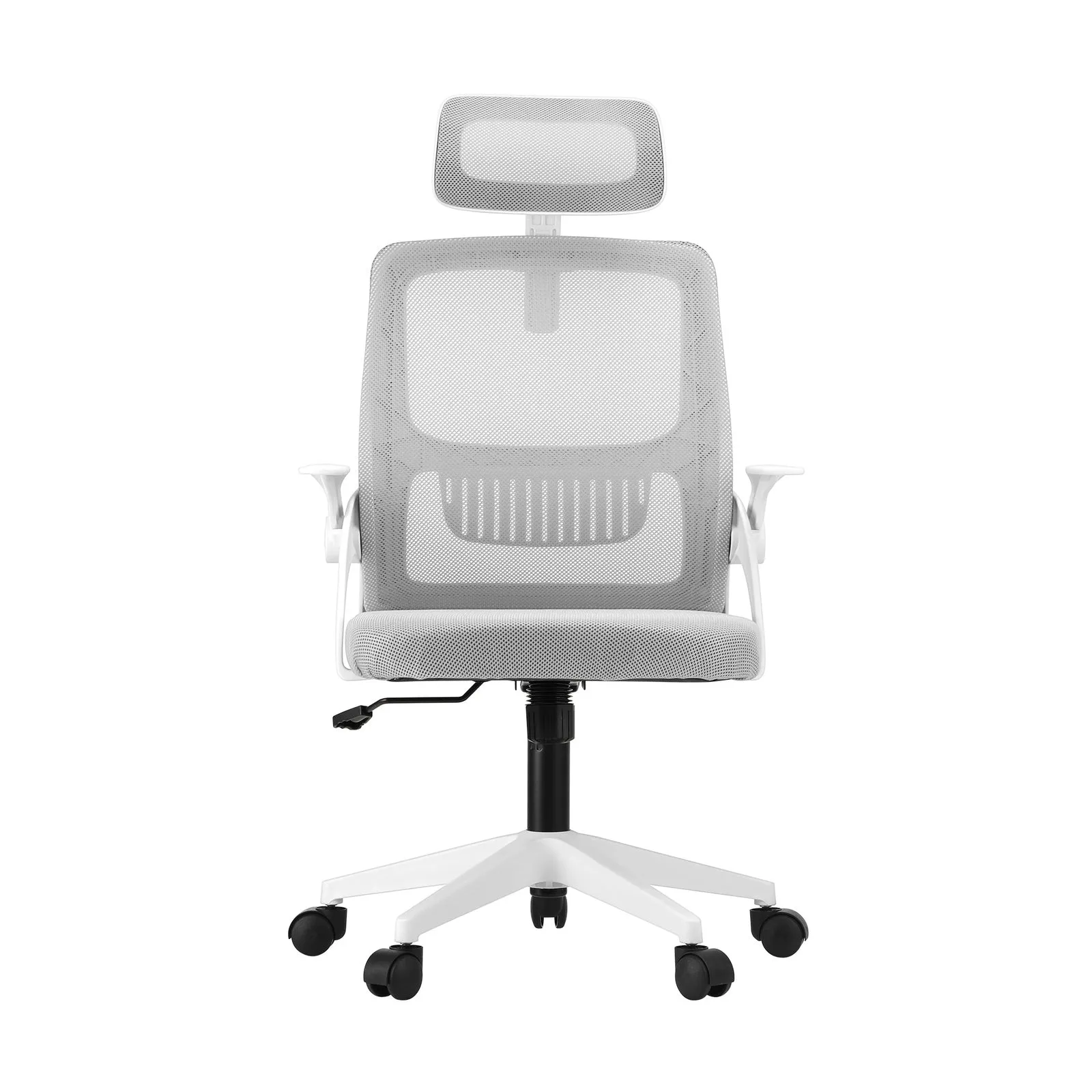 Oikiture Mesh Office Chair Executive Fabric Gaming Seat Racing Tilt Computer WH