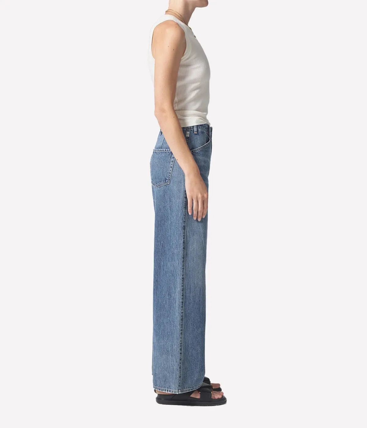 Paloma Utility Trouser in Poolside