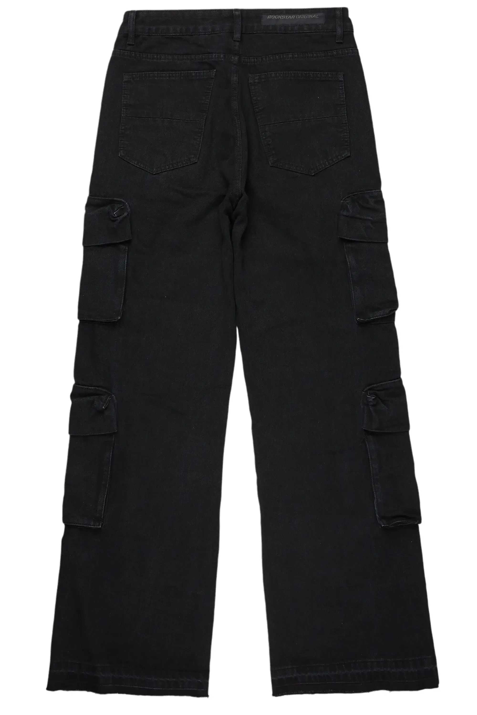 Peppe Black Baggy Fit Jean