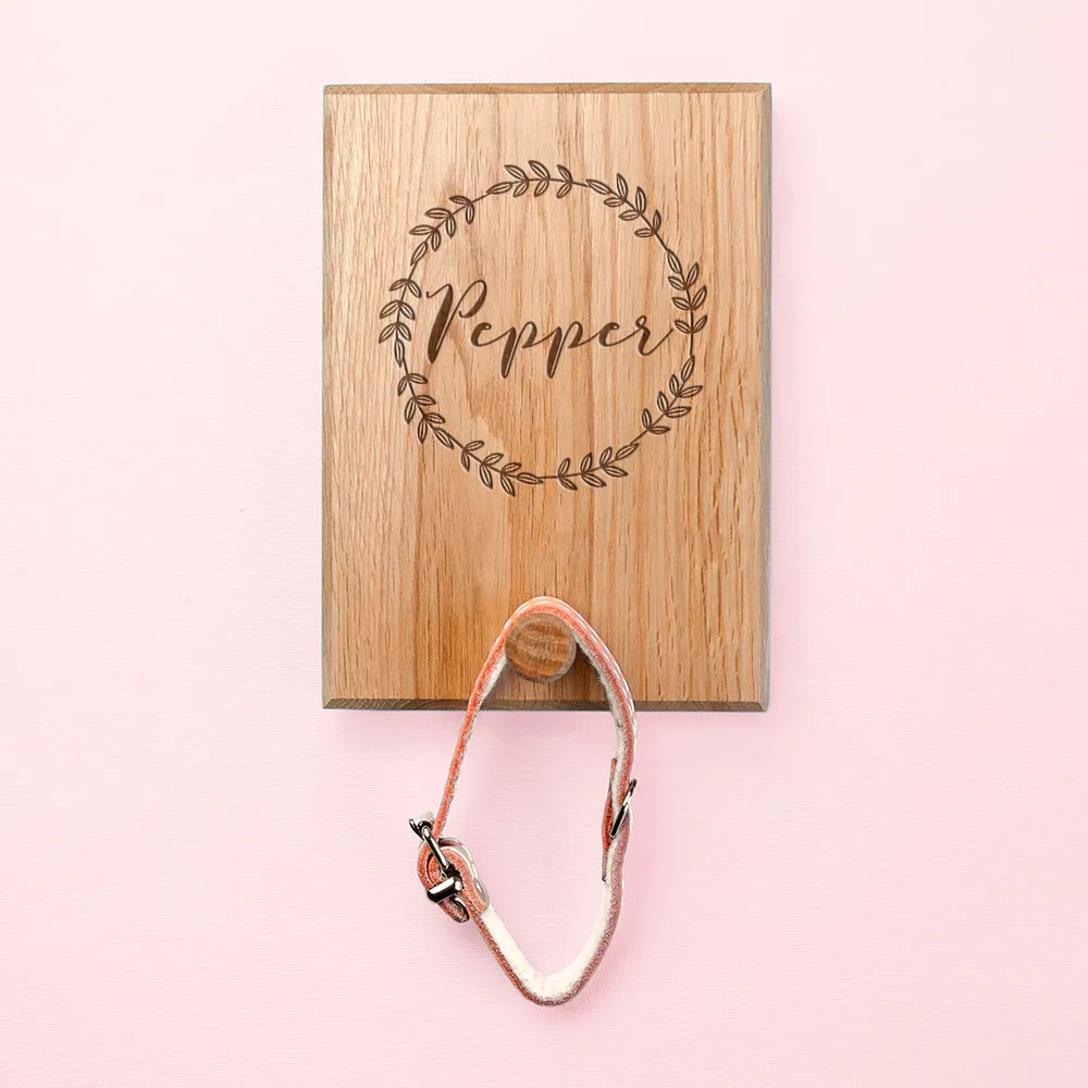 Personalised Wreath Peg Hook