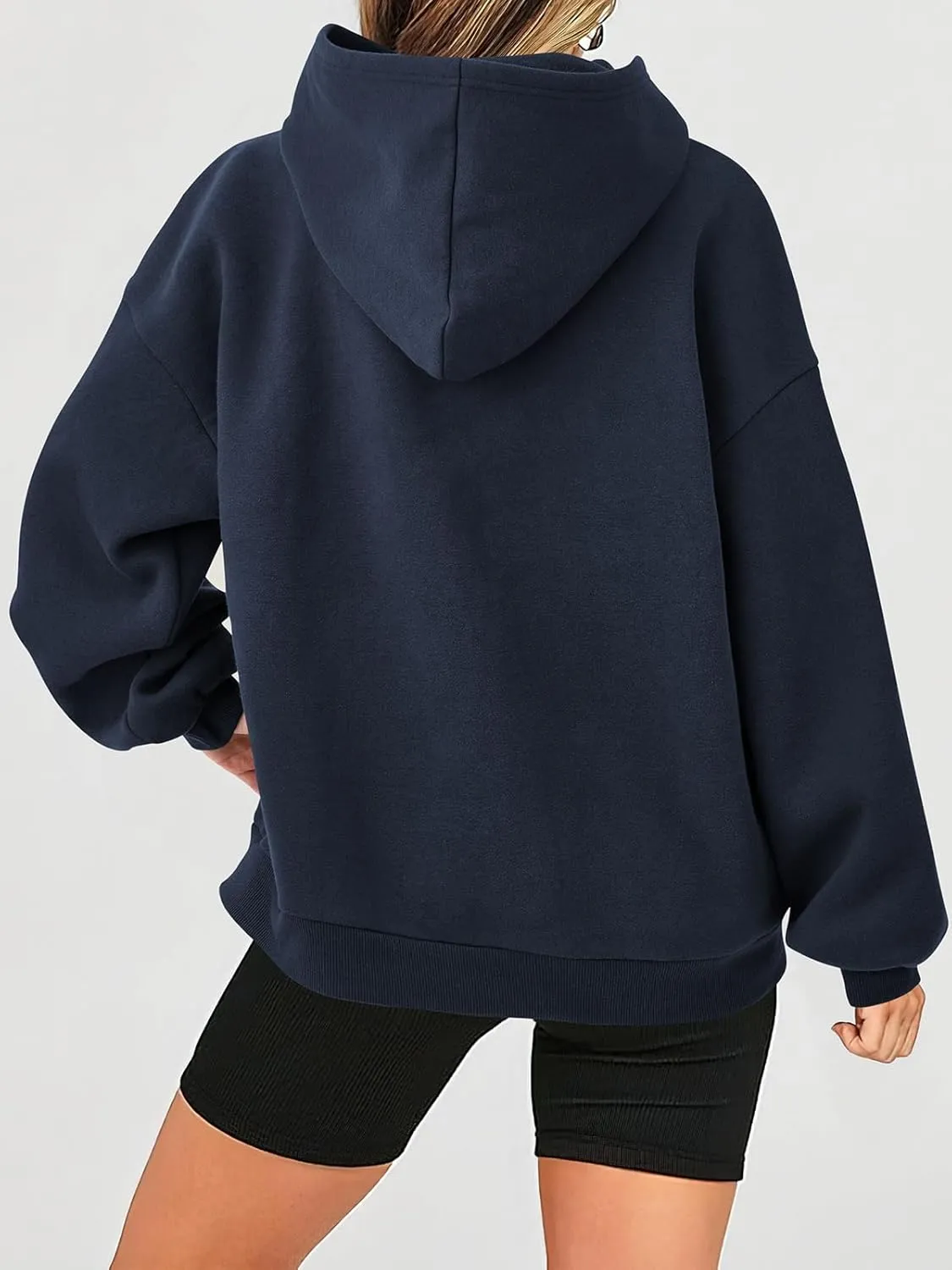 PRETTYGARDEN Womens Hoodies Long Sleeve Letter Sweatshirts 2024 Trendy Loose Fit Pullover Tops Fall Winter Outfits