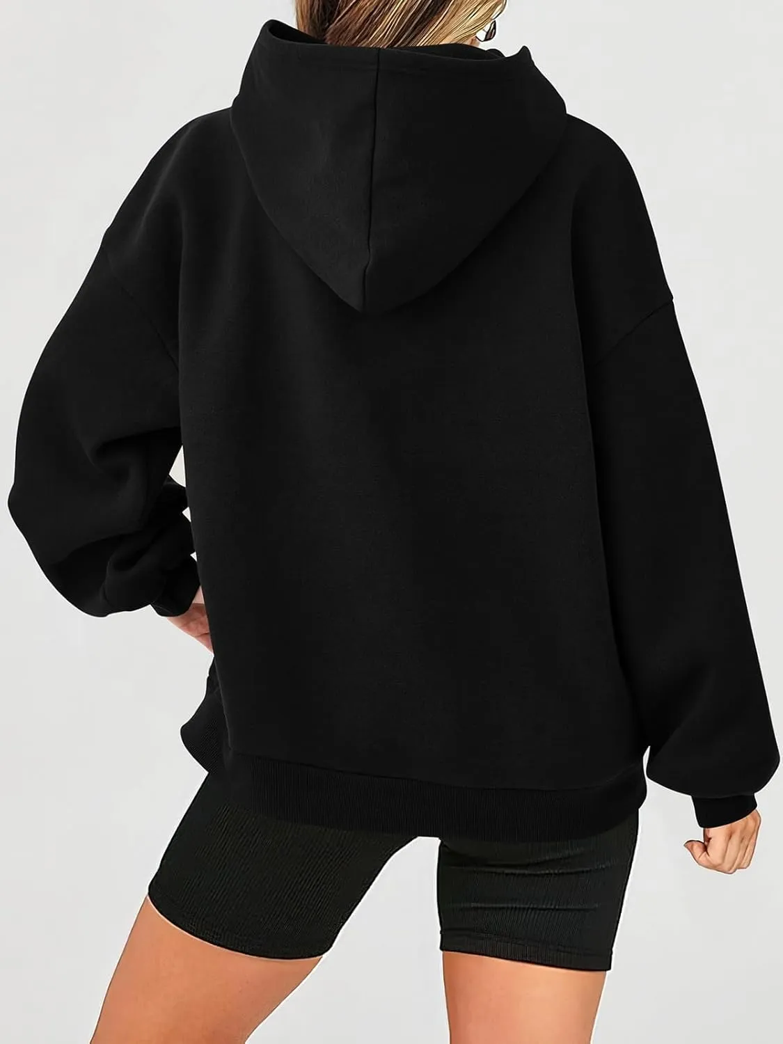 PRETTYGARDEN Womens Hoodies Long Sleeve Letter Sweatshirts 2024 Trendy Loose Fit Pullover Tops Fall Winter Outfits