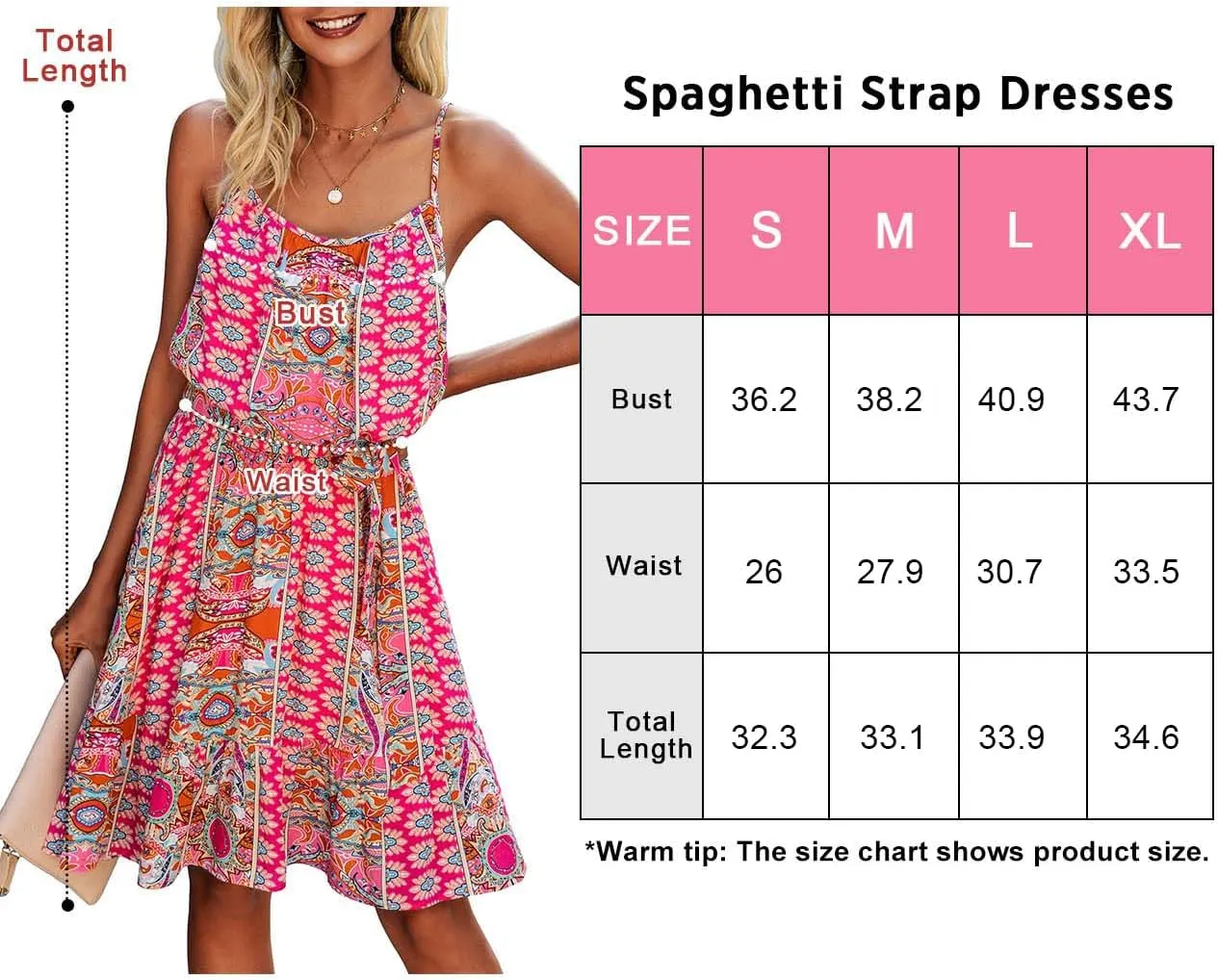 PRETTYGARDEN Women's Summer Mini Sundress Casual Spaghetti Strap Dresses Floral Sleeveless Ruffle Short Dress with Belt