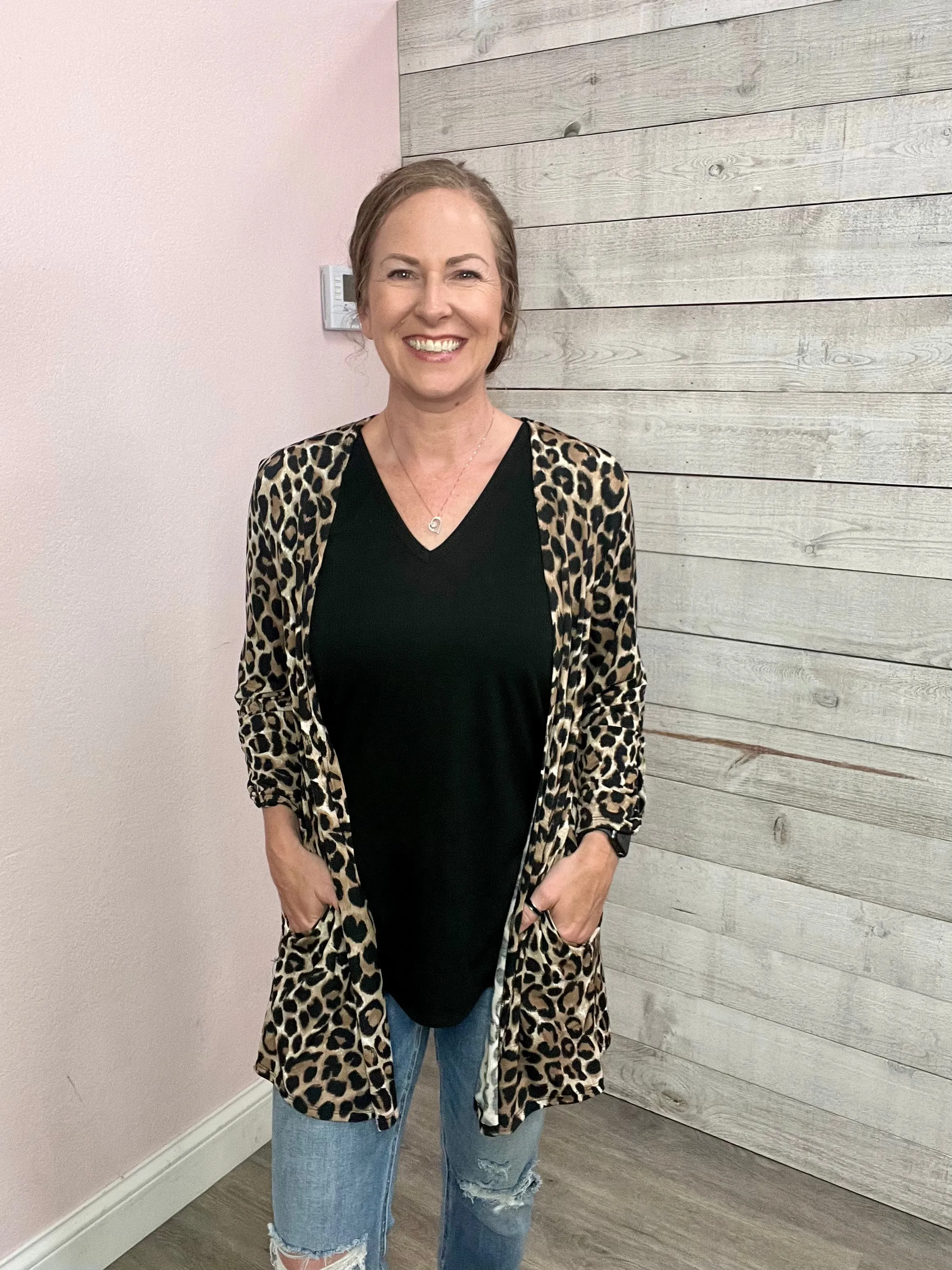 "Look Out" Animal Print Gabby Cardigan **FINAL SALE**
