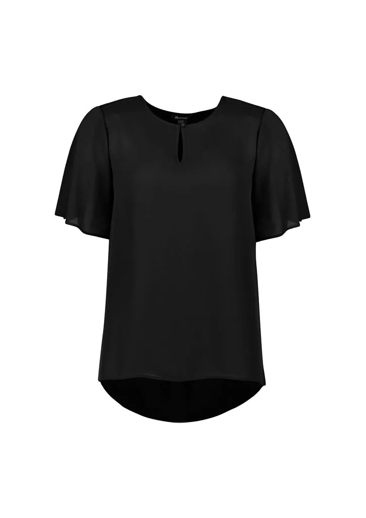 RB261LS - Biz Corporates - Vienna Womens Short Sleeve Blouse