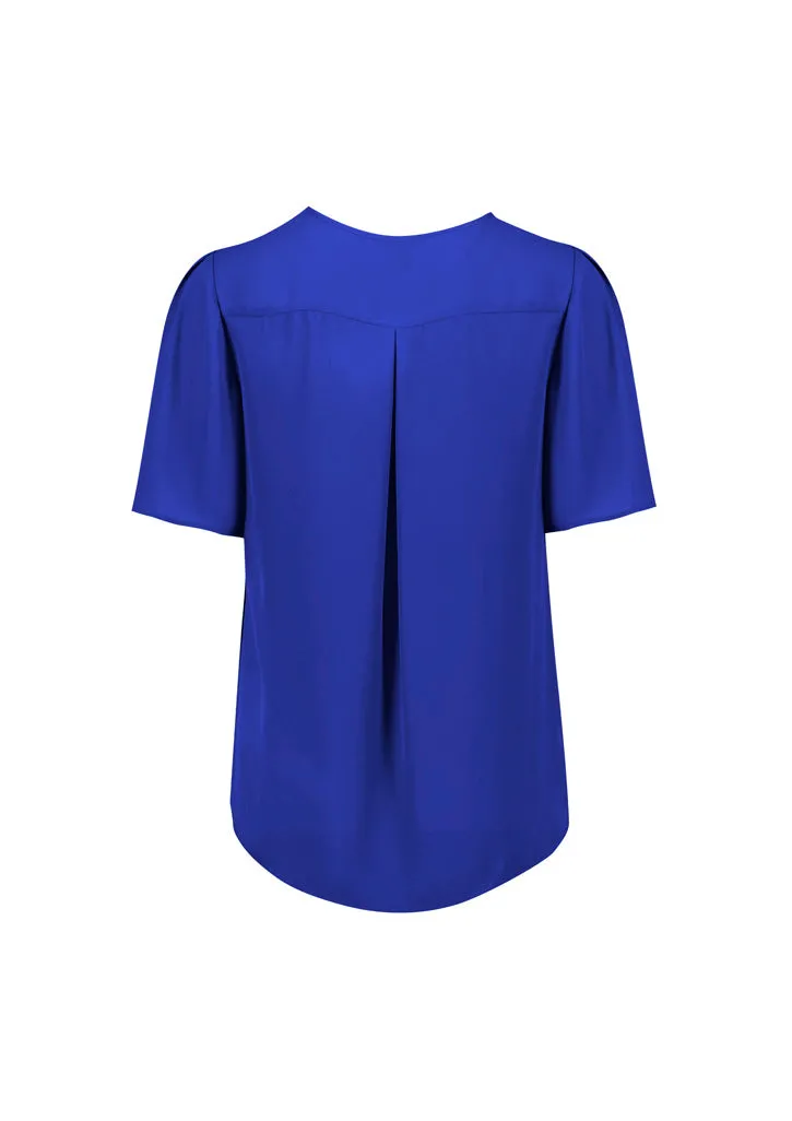 RB261LS - Biz Corporates - Vienna Womens Short Sleeve Blouse