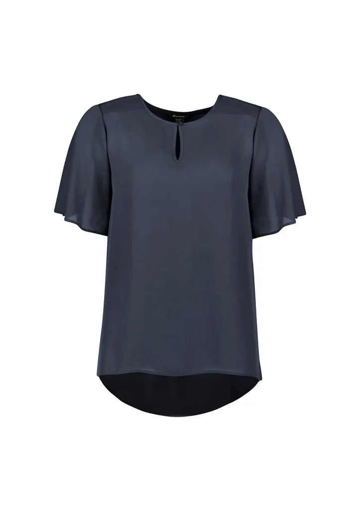 RB261LS - Biz Corporates - Vienna Womens Short Sleeve Blouse