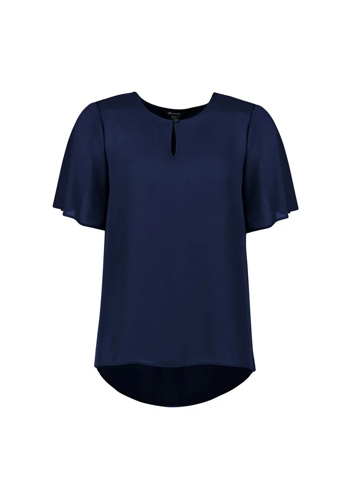 RB261LS - Biz Corporates - Vienna Womens Short Sleeve Blouse