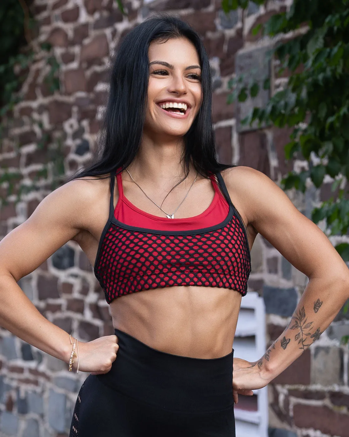 Red Veil Sports Bra