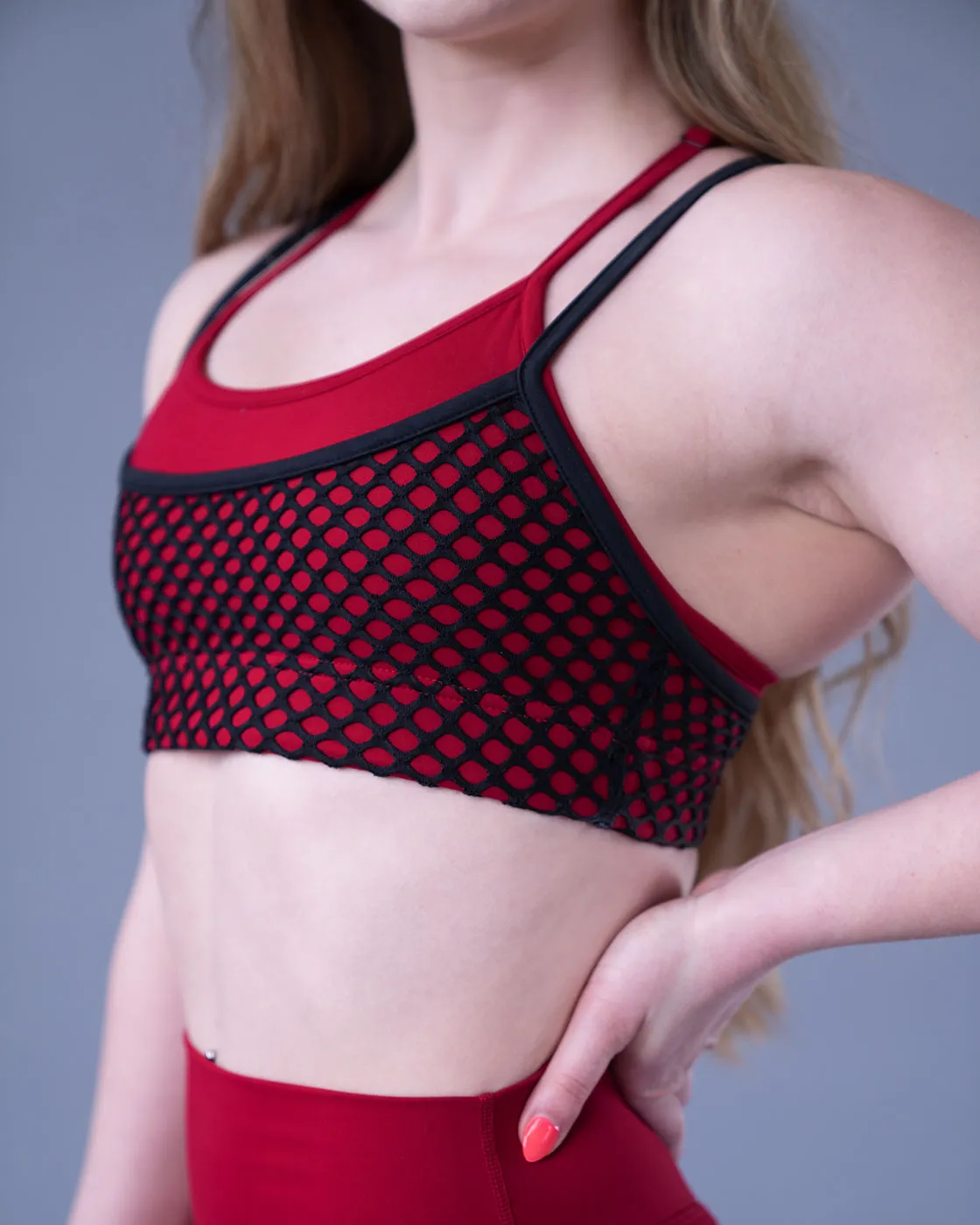 Red Veil Sports Bra