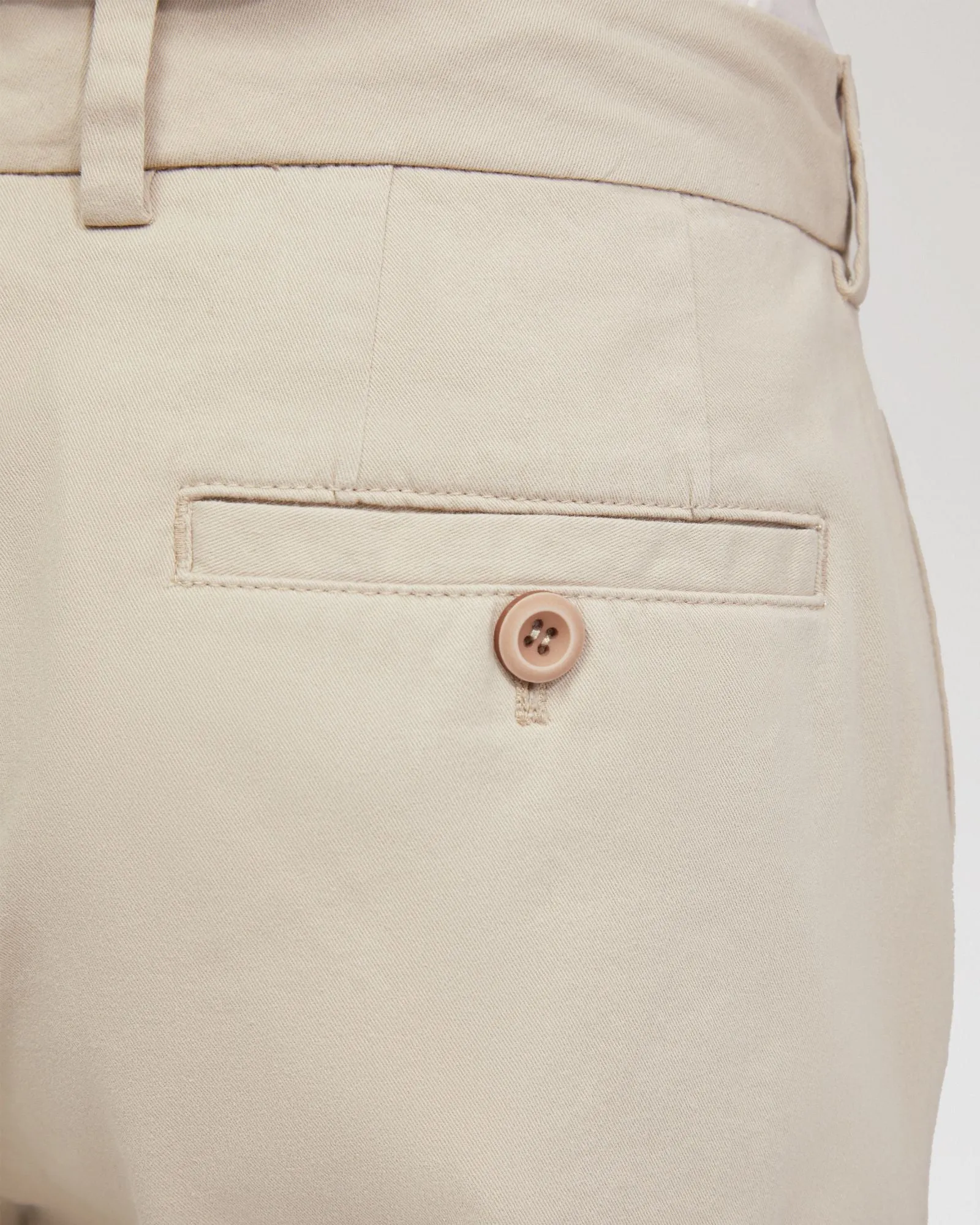 Relaxed Fit Cotton Chino