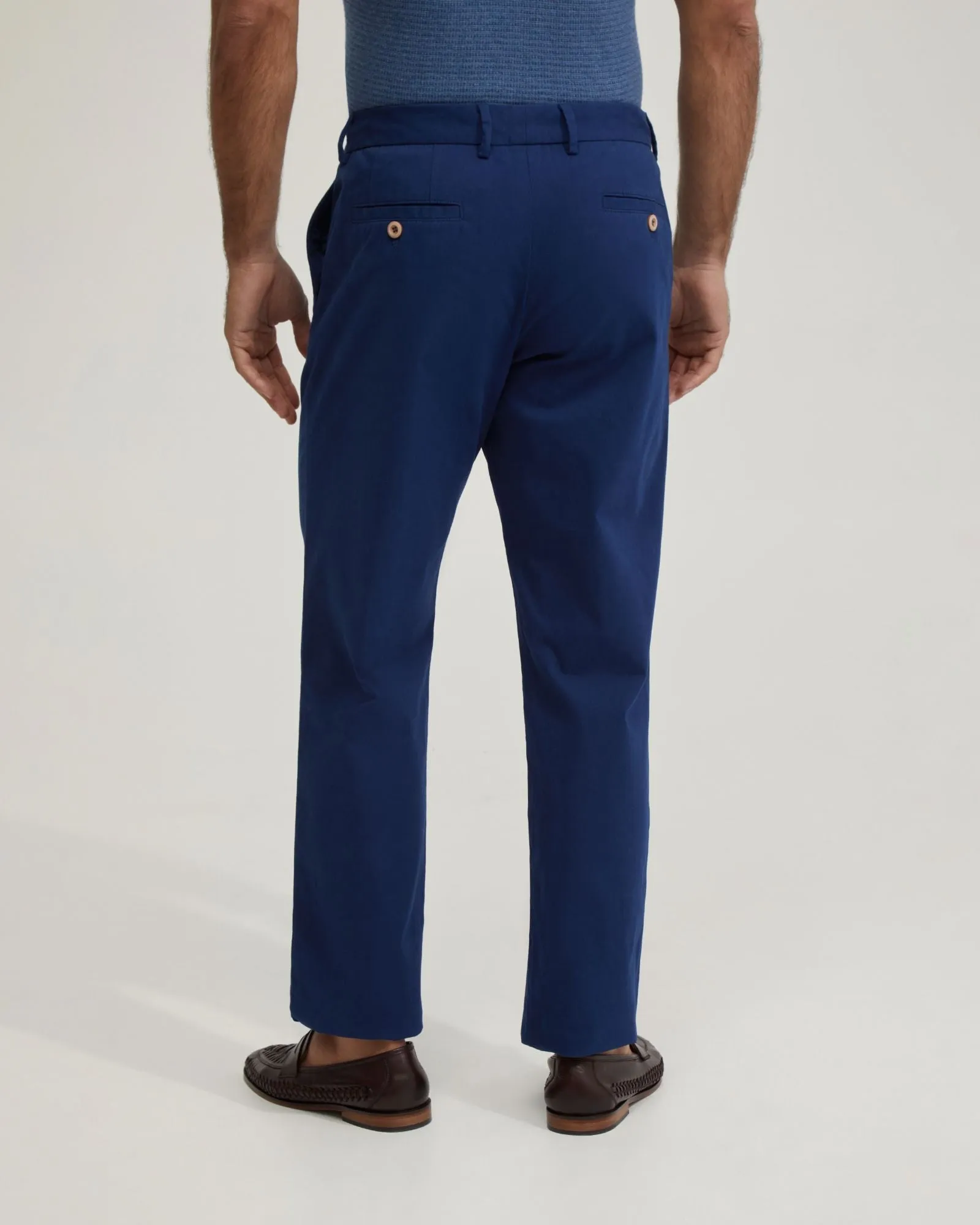 Relaxed Fit Cotton Chino