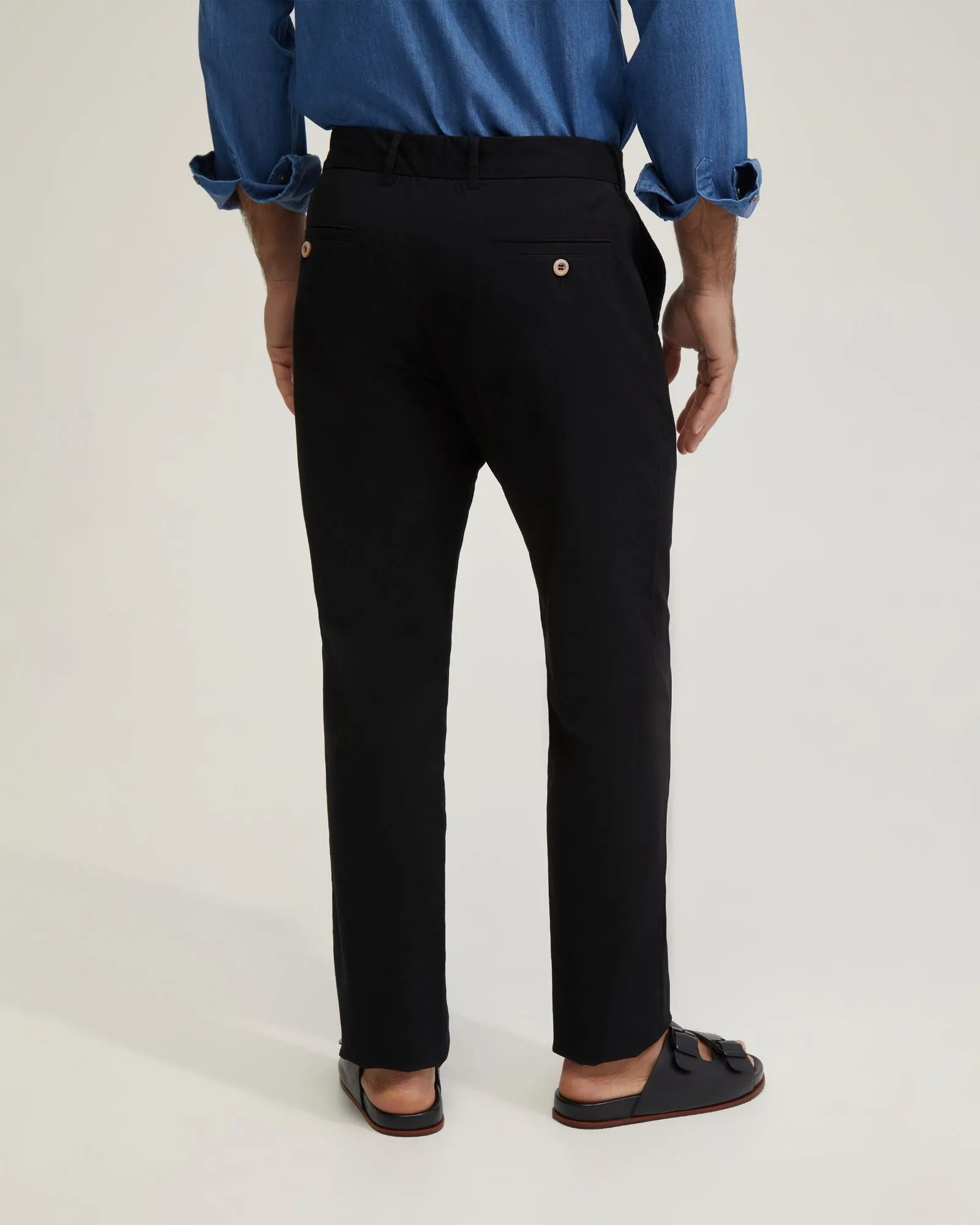 Relaxed Fit Cotton Chino