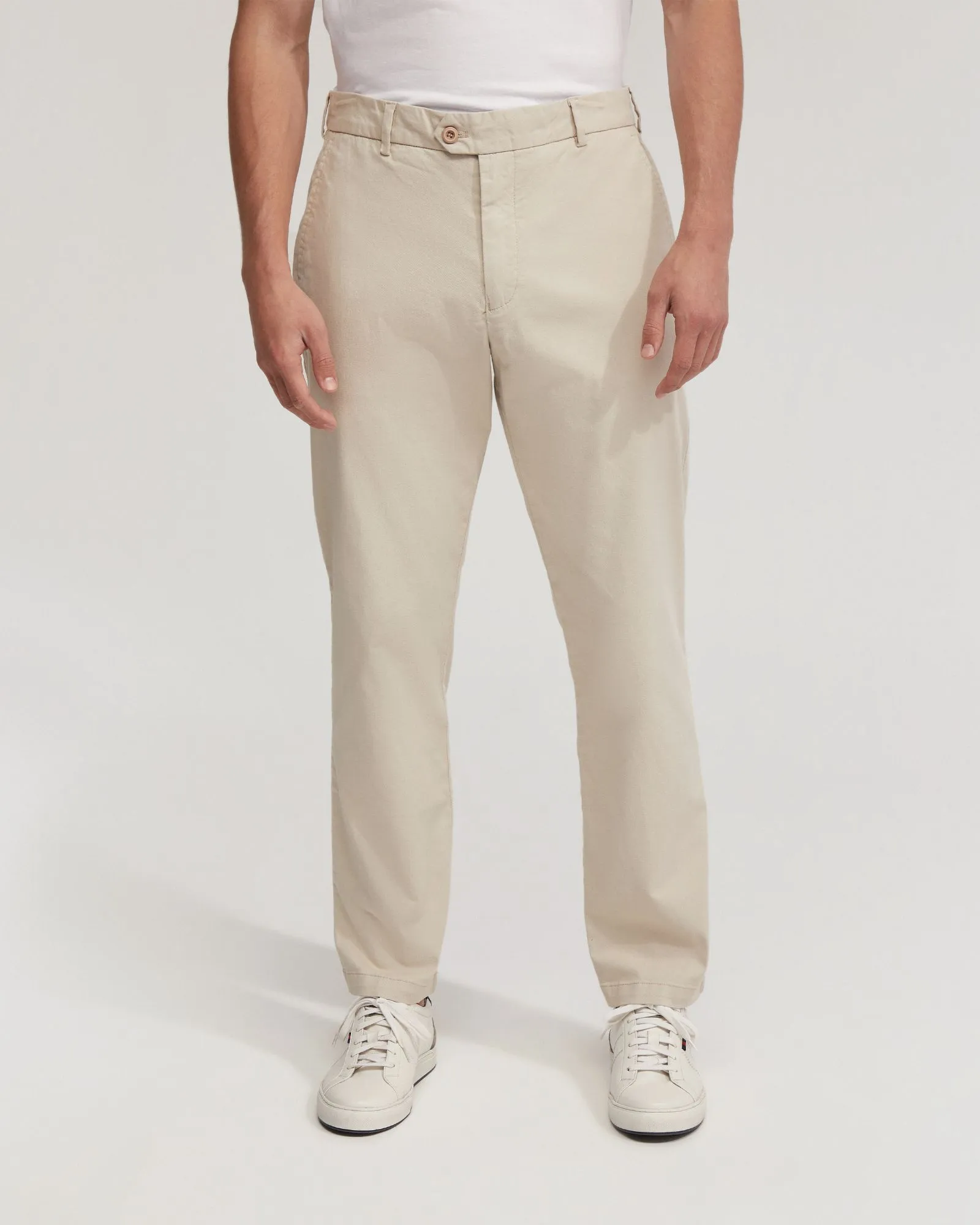 Relaxed Fit Cotton Chino