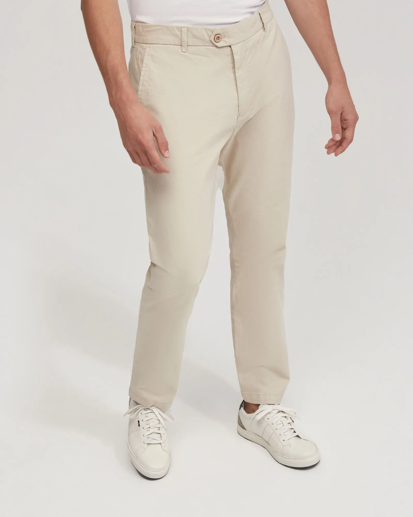 Relaxed Fit Cotton Chino