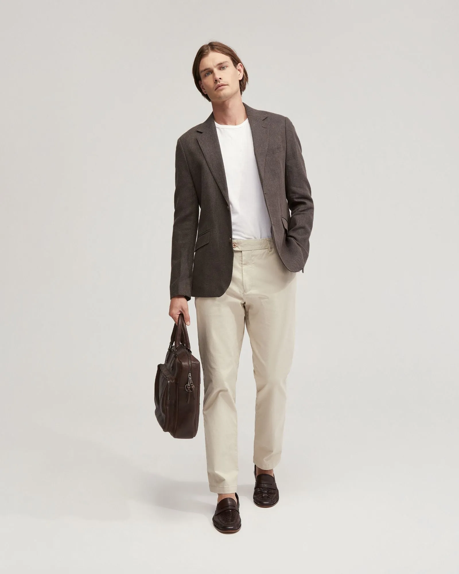 Relaxed Fit Cotton Chino
