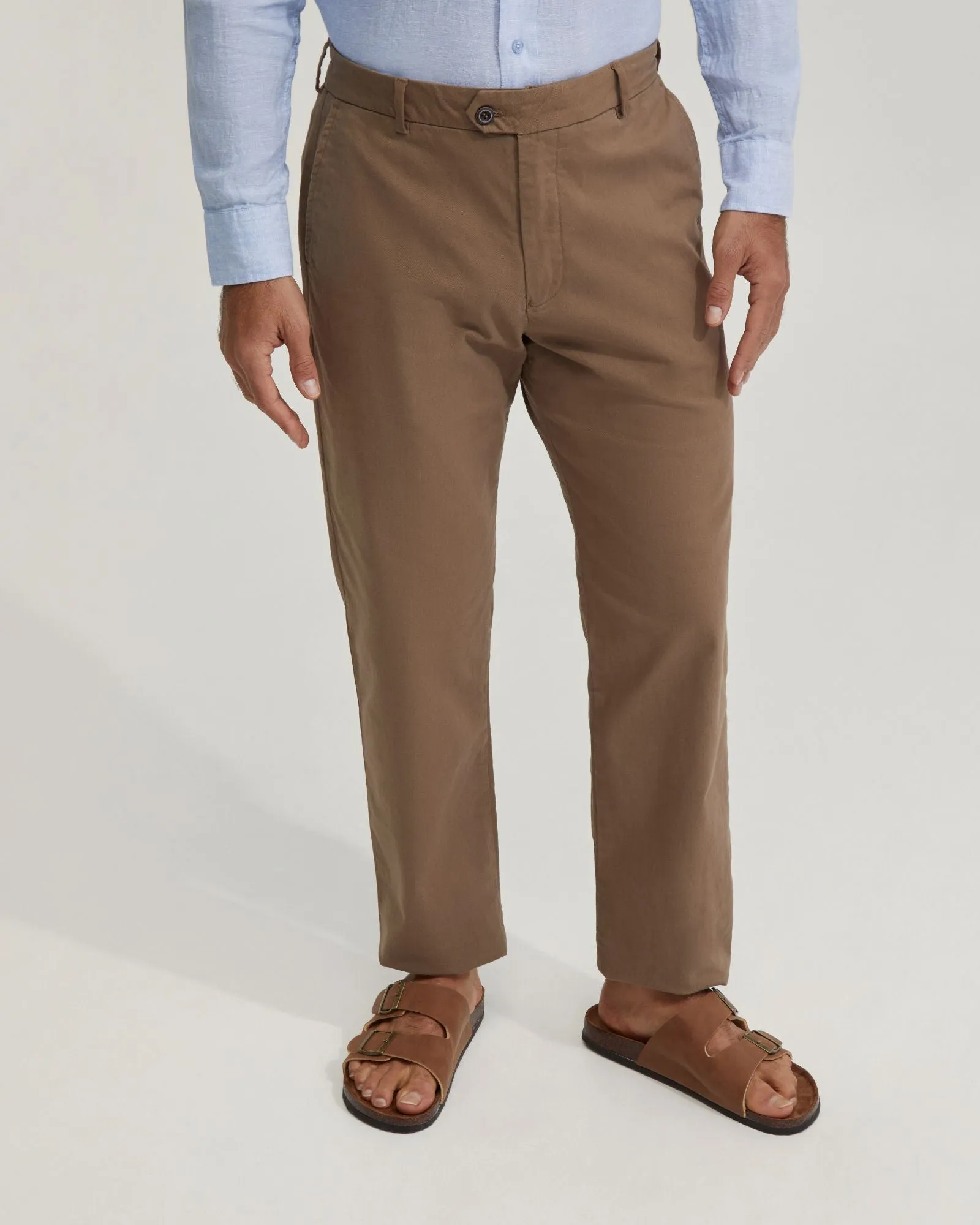 Relaxed Fit Cotton Chino