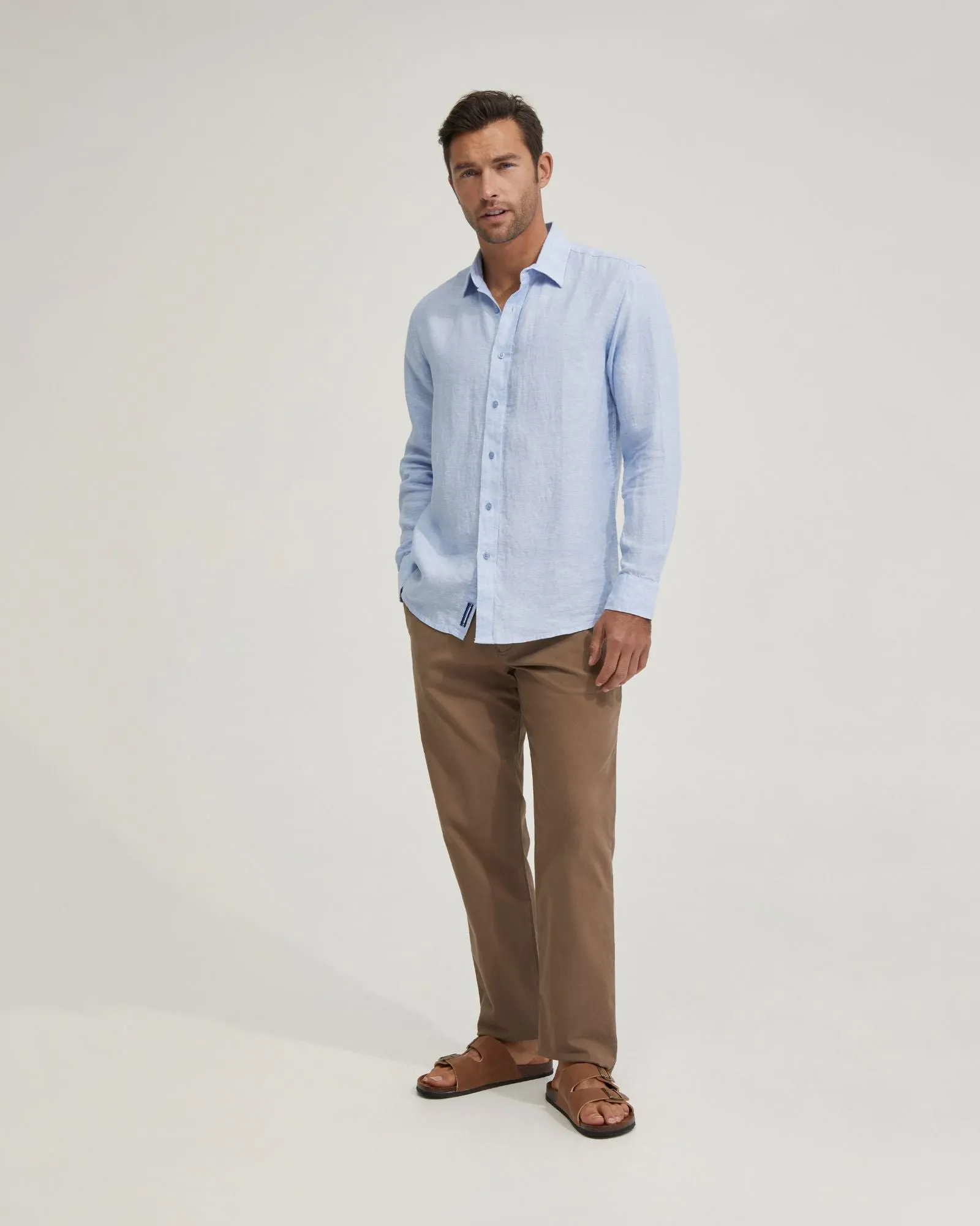 Relaxed Fit Cotton Chino
