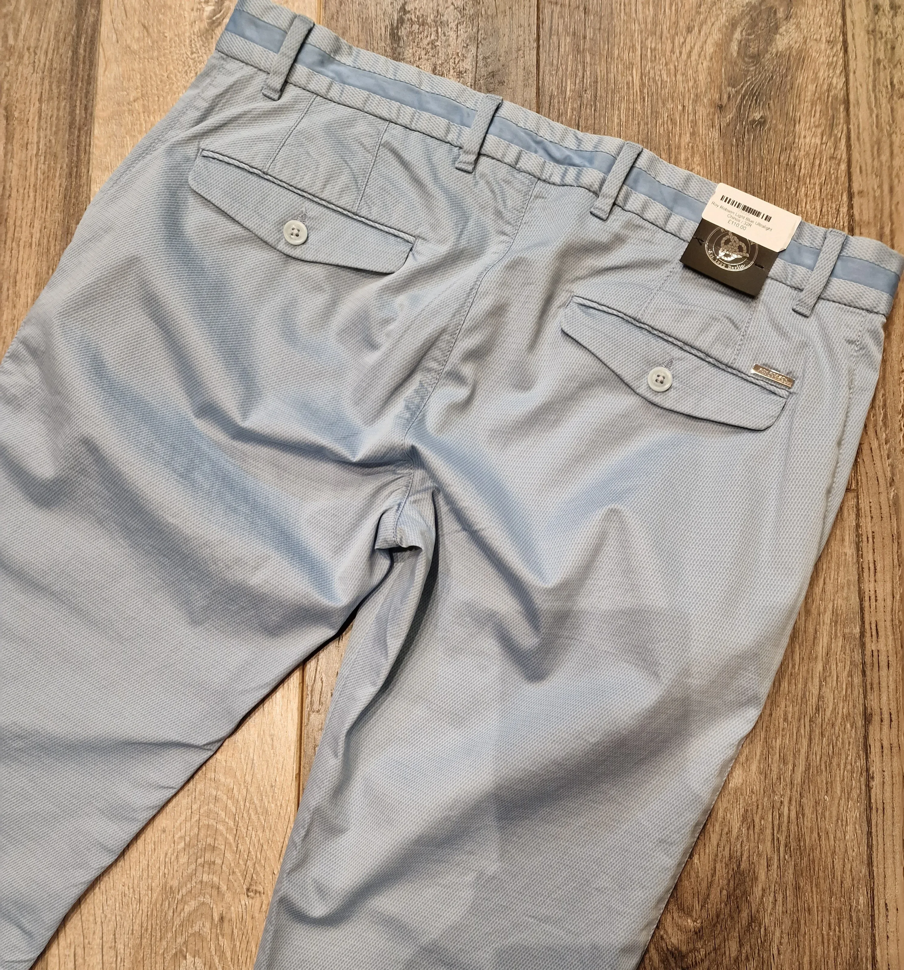 Roy Robson Light Blue Ultralight Chinos