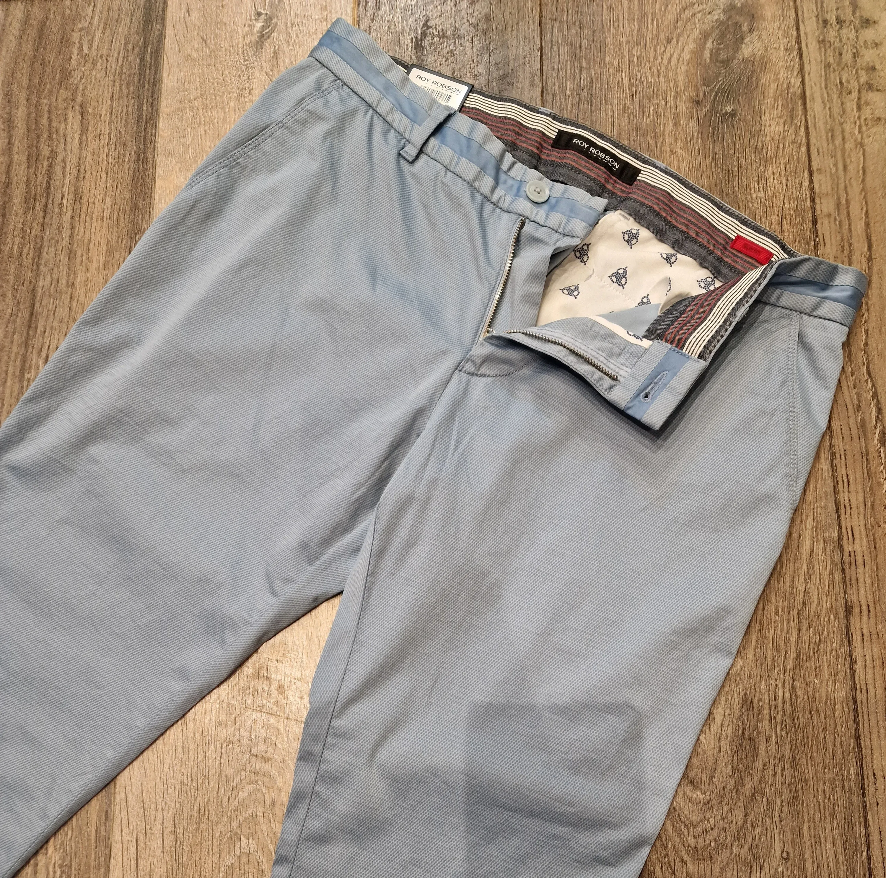 Roy Robson Light Blue Ultralight Chinos