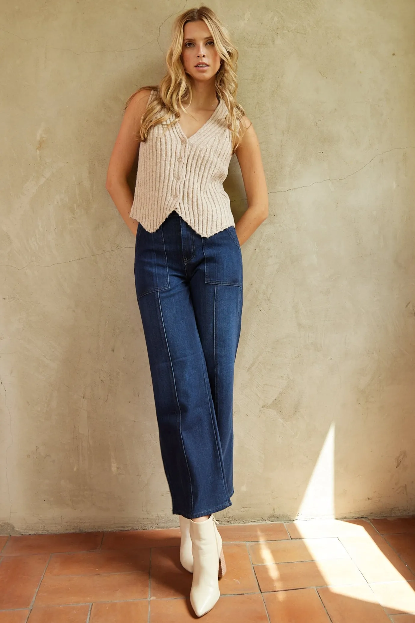 SALE - Sean Utility Style Straight Leg Jeans