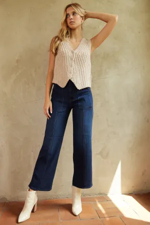SALE - Sean Utility Style Straight Leg Jeans