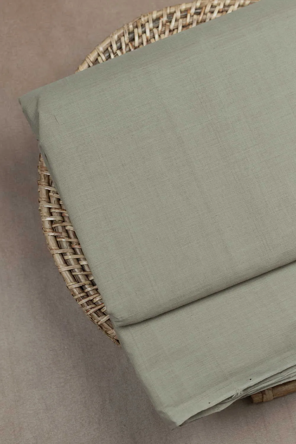 Shades of Grey Mangalagiri Cotton Fabric