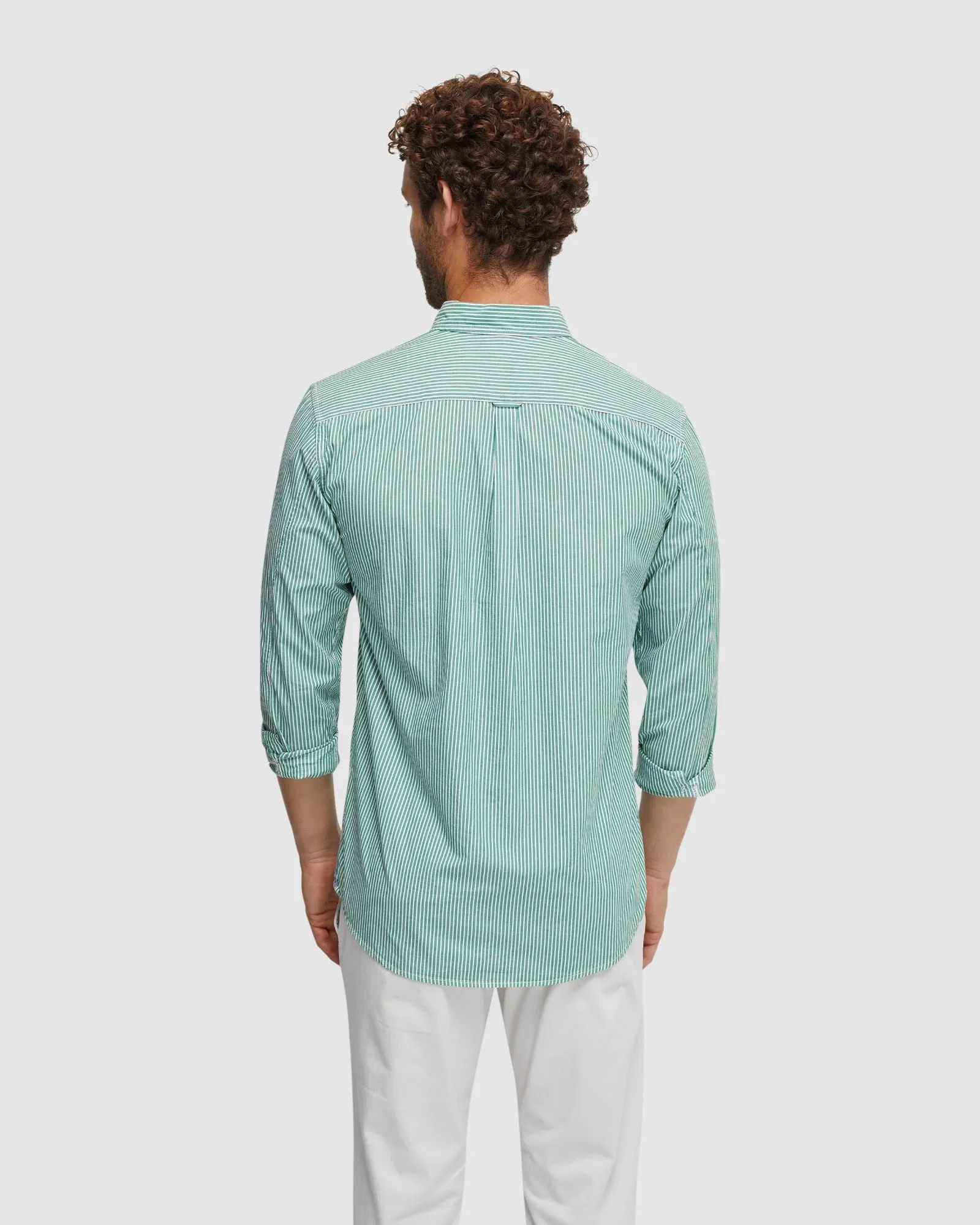 Shoreditch Bttn Down Stripe Shirt