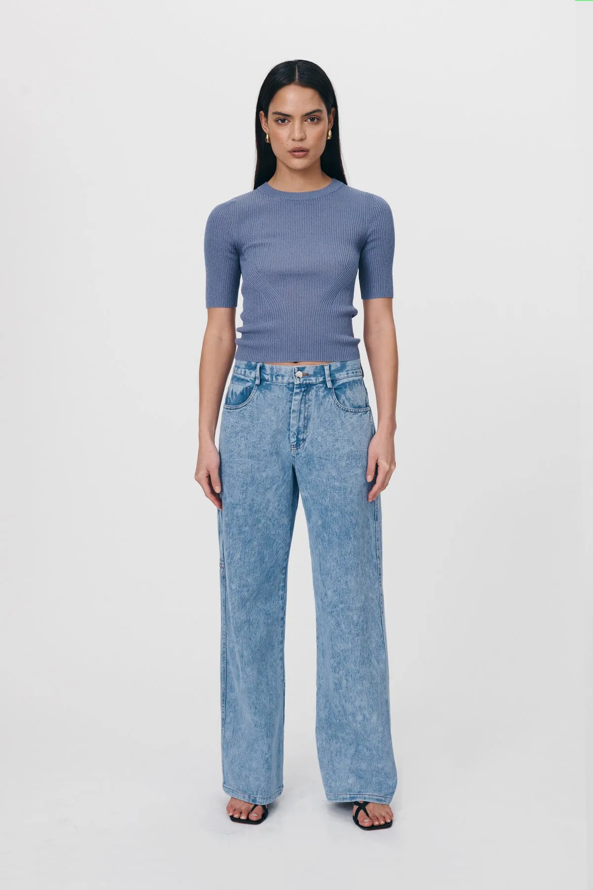 Silvie Organic Straight Jeans