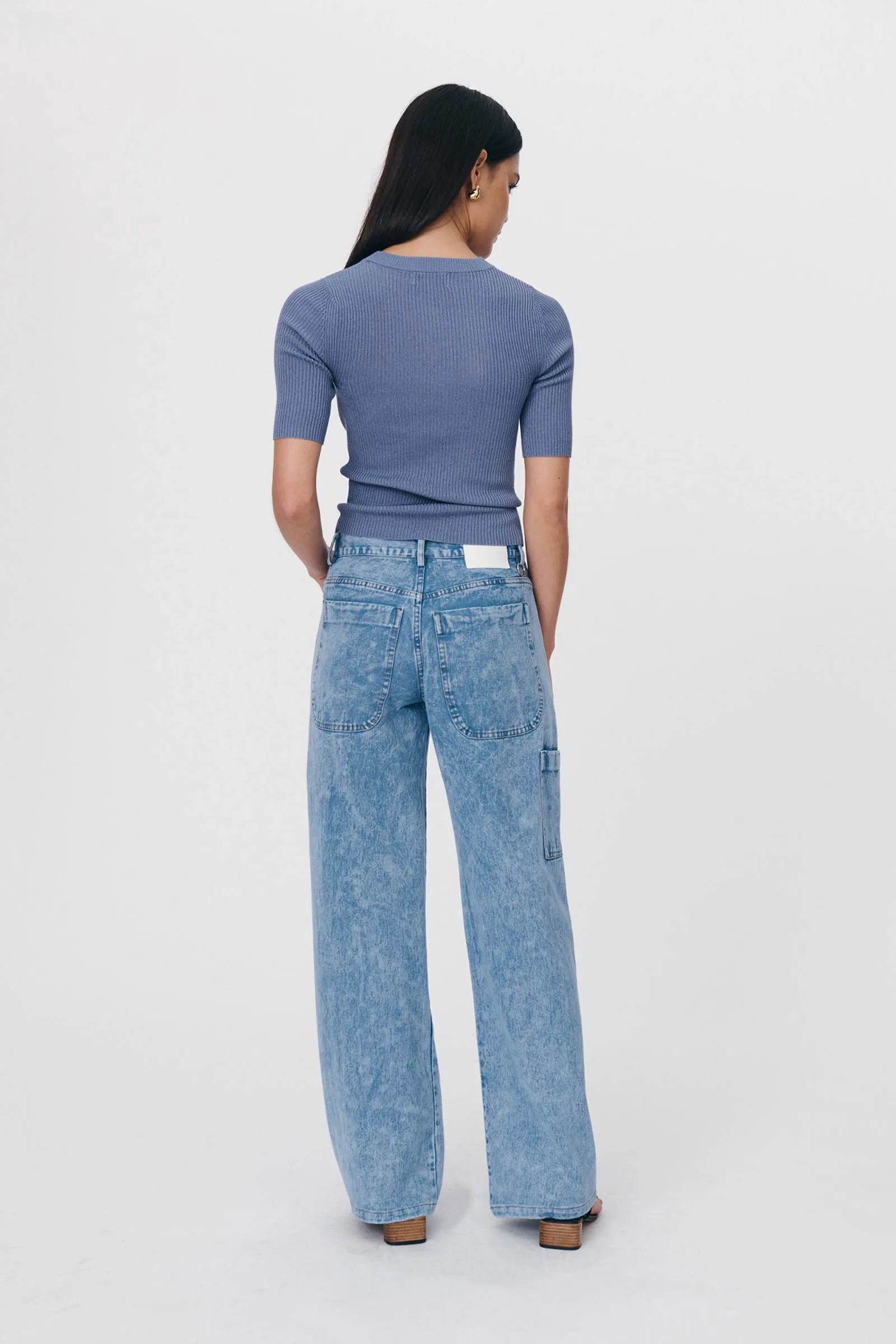 Silvie Organic Straight Jeans