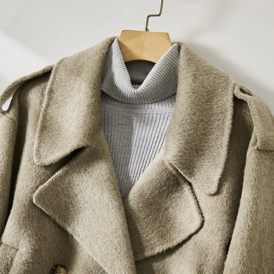Sophie British Cropped Coat
