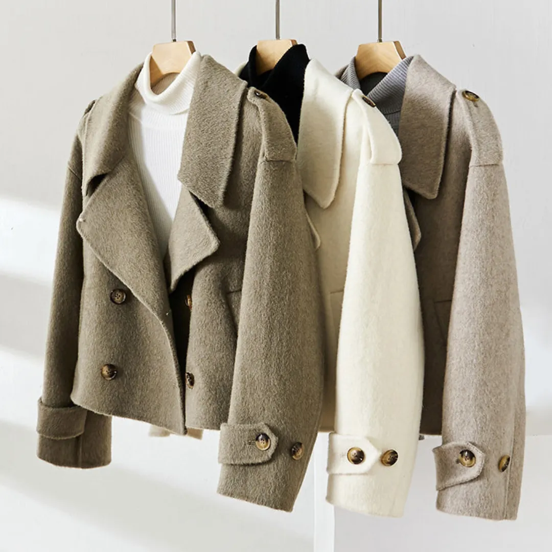 Sophie British Cropped Coat
