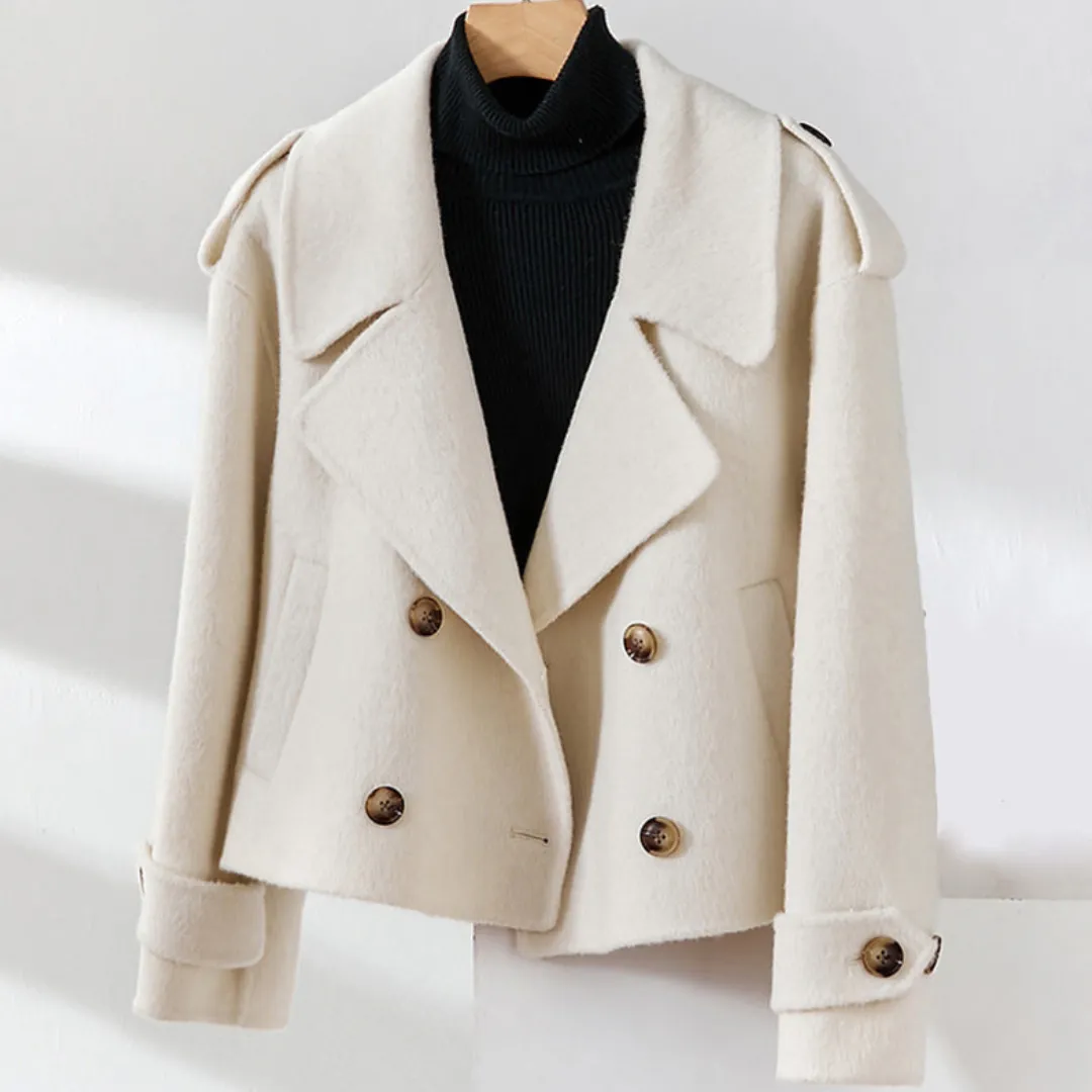 Sophie British Cropped Coat