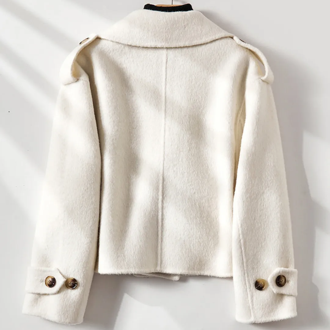 Sophie British Cropped Coat