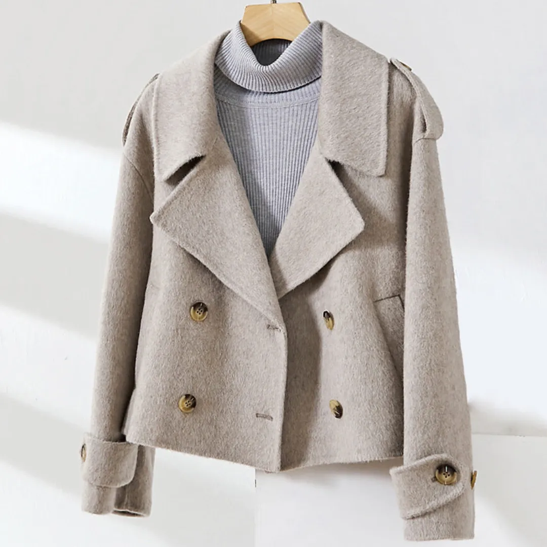 Sophie British Cropped Coat