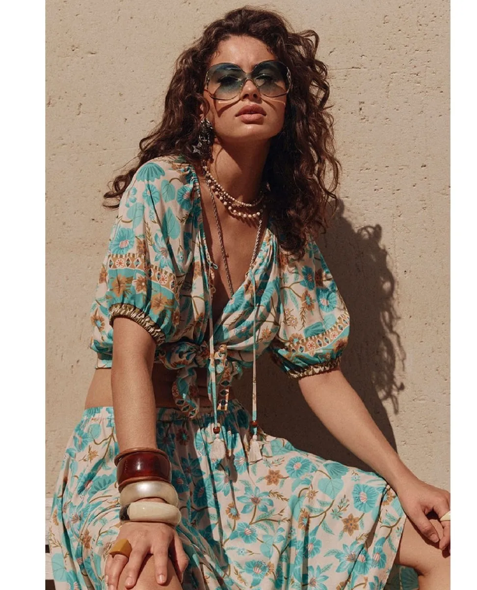 Spell Goldie  Blouse Lagoon