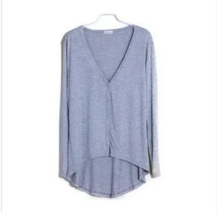 Sunscreen Shorter-Front-Longer-Back Niche Cardigan Modal Slim Look Women Outerwear
