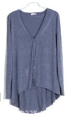 Sunscreen Shorter-Front-Longer-Back Niche Cardigan Modal Slim Look Women Outerwear