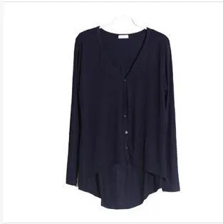 Sunscreen Shorter-Front-Longer-Back Niche Cardigan Modal Slim Look Women Outerwear