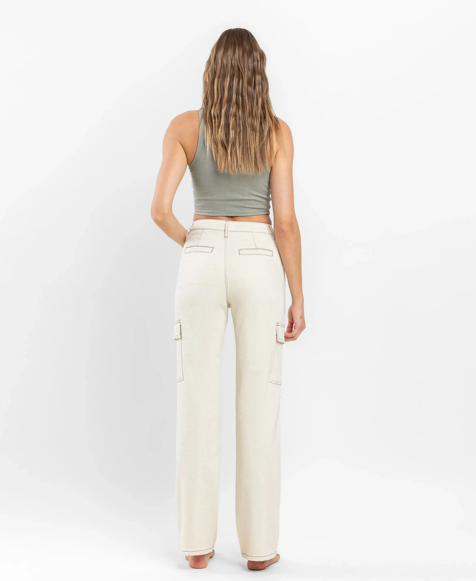 TEAGAN 90'S UTILITY CARGO DAD JEAN